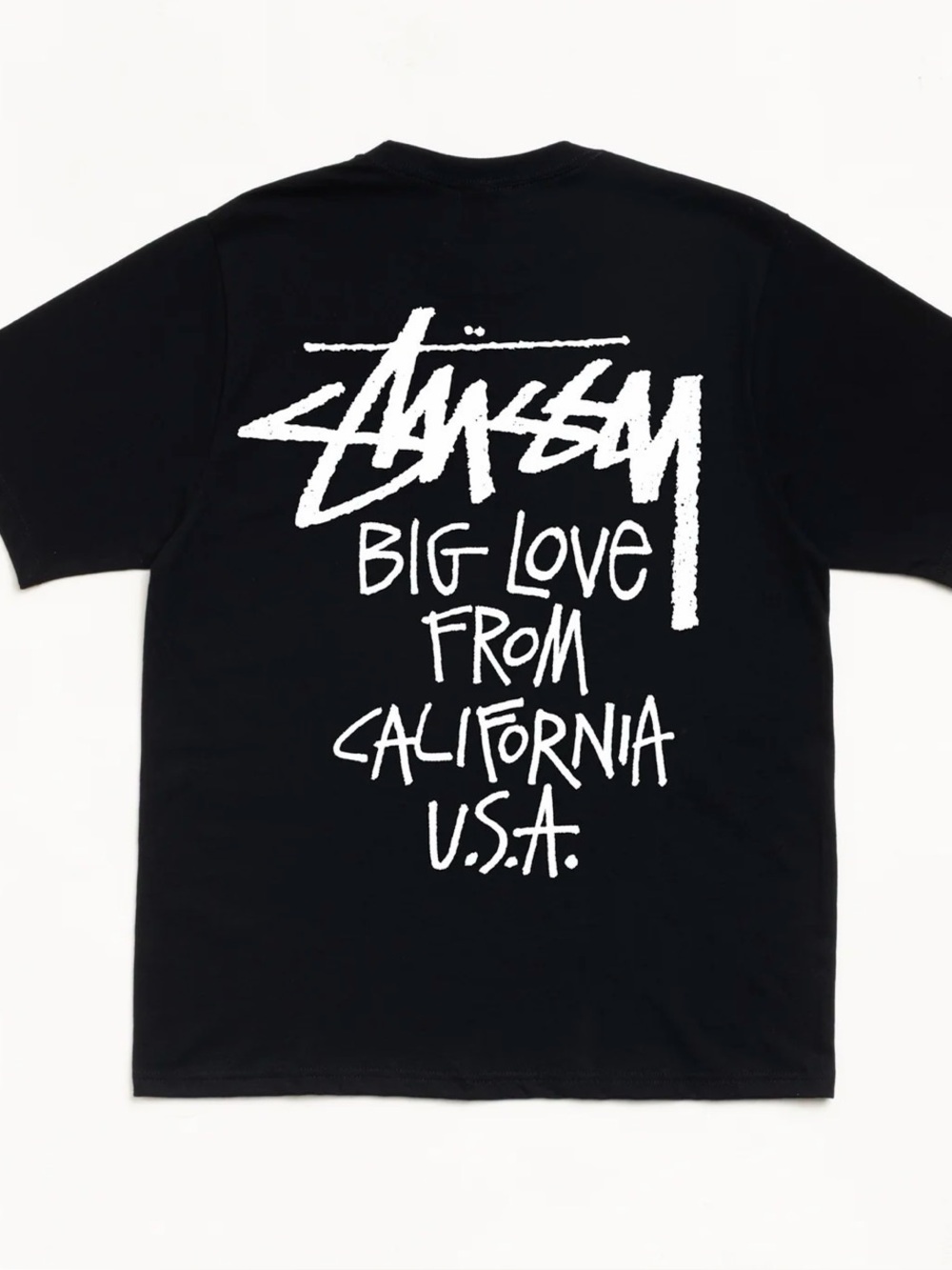 Stussy BIG LOVE TEE black